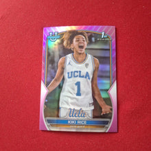 Load image into Gallery viewer, 2023 Bowman U Kiki Rice Pink 1st Bowman #24 UCLA Bruins TRACKING IS INCLUDED