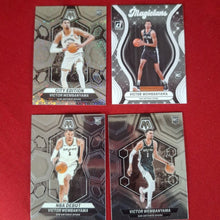 Load image into Gallery viewer, Victor Wembanyama SP Prizm Lot (4 RC's) San Antonio Spurs TRACKING IS INCLUDED