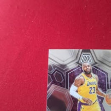 Load image into Gallery viewer, 2024 Mosiac Lebron James #92 Lakers TRACKING IS INCLUDED