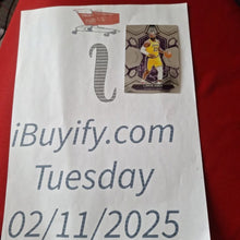 Load image into Gallery viewer, 2024 Mosiac Lebron James #92 Lakers TRACKING IS INCLUDED