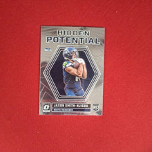 Load image into Gallery viewer, 2023 Optic Jaxon Smith-Njigba Hidden Potential RC #HP-ISN Seahawks TRACKING IS INCLUDED