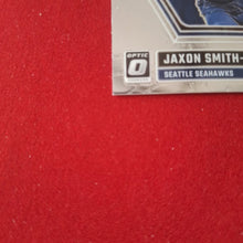 Load image into Gallery viewer, 2023 Optic Jaxon Smith-Njigba Hidden Potential RC #HP-ISN Seahawks TRACKING IS INCLUDED