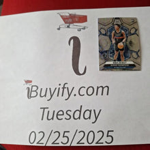 Load image into Gallery viewer, 2024 Mosiac Ausar Thompson NBA Debut SP Sparkle Prizm #262 TRACKING IS INCLUDED