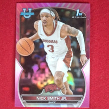 Load image into Gallery viewer, 2023 Bowman U Chrome Nick Smith Jr. Pink 1st Bowman #1 TRACKING IS INCLUDED