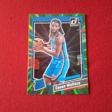 Load image into Gallery viewer, 2024 Donruss Cason Wallace Green Laser Rated RC #231 Thunder TRACKING IS INCLUDED