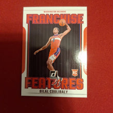 Load image into Gallery viewer, 2024 Donruss Bilal Coulibaly RC Franchise Features #15 Wizards TRACKING INCLUDED