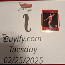 Load image into Gallery viewer, 2024 Donruss Bilal Coulibaly RC Franchise Features #15 Wizards TRACKING INCLUDED