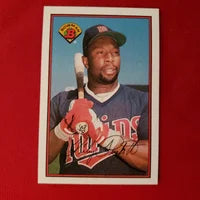 Load image into Gallery viewer, 1994 Bowman Kirby Puckett #162 Minnesota Twins HOF SHIPPING IS INCLUDED