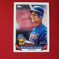 Load image into Gallery viewer, 1993 Topps Moises Alou RC #123 Expos SHIPPING IS INCLUDED