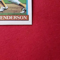 Load image into Gallery viewer, 1991 Topps 40th Rickey Henderson All-Star #391 Oakland A's HOF SHIPPING IS INCLUDED