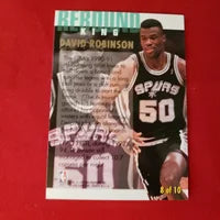 Load image into Gallery viewer, 1995 Upper Deck David Robinson Rebound King #8 Spurs HOF SHIPPING IS INCLUDED