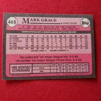 Load image into Gallery viewer, 1989 Topps Mark Grace All-Star RC #465 Chicago Cubs SHIPPING IS INCLUDED