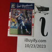 Load image into Gallery viewer, 2016Optic Rob Gronkowski #182 Patriots SHIPPING IS INCLUDED