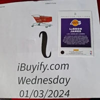 Load image into Gallery viewer, 2023 Donruss LeBron James Franchise Features #23 Lakers SHIPPING IS INCLUDED
