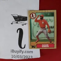 Load image into Gallery viewer, 1987 Topps Ozzie Smith #749 St Louis Cardinals HOF SHIPPING IS INCLUDED