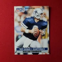 Load image into Gallery viewer, 1991 ProSet Troy Aikman #128 Cowboys HOF SHIPPING IS INCLUDED