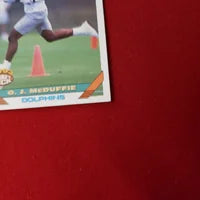 Load image into Gallery viewer, 1993 Topps O.J. McDuffie RC #326 Miami Dolphins SHIPPED AND INSURED