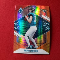 Load image into Gallery viewer, 2021 Phoenix Trevor Lawrence RC #101 Fire Burst Clemson Tigers SHIPPING INCLUDED