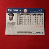 Load image into Gallery viewer, 2000 Fleer Phil Rizzuto Greats of the Game #78 Yankees HOF SHIPPING IS INCLUDED