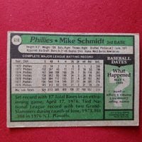 Load image into Gallery viewer, 1979 Topps Mike Schmidt #610 Philadelphia Phillies HOF SHIPPING IS INCLUDED