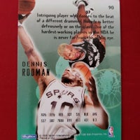 Load image into Gallery viewer, 1995 Skybox Dennis Rodman Emotion #90 Smilin' San Antonio Spurs SHIPPING INCLUDED