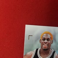 Load image into Gallery viewer, 1995 Skybox Dennis Rodman Emotion #90 Smilin' San Antonio Spurs SHIPPING INCLUDED