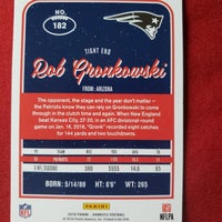 Load image into Gallery viewer, 2016Optic Rob Gronkowski #182 Patriots SHIPPING IS INCLUDED