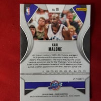 Load image into Gallery viewer, 2020 Prizm Karl Malone Red White & Blue #19 Utah Jazz HOF SHIPPING IS INCLUDED