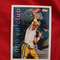 Load image into Gallery viewer, 1995 Topps Brett Favre #34 3,000 Yard Club Packers HOF SHIPPING IS INCLUDED
