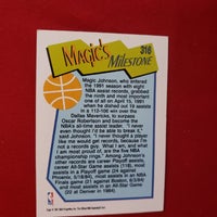 Load image into Gallery viewer, 1991 NBAHoops Magic Johnson #316 L.A. Lakers HOF SHIPPING IS INCLUDED