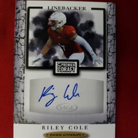 Load image into Gallery viewer, Riley Cole 2 Card Auto Lot South Alabama Jaguars SHIPPING IS INCLUDED