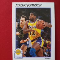 Load image into Gallery viewer, 1991 NBAHoops Magic Johnson #101 L.A. Lakers HOF SHIPPING INCLUDED
