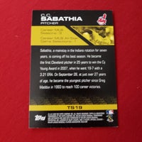 Load image into Gallery viewer, 2008 Topps C.C. Sabathia #S19 Cleveland Indians/Yankees SHIPPING IS INCLUDED