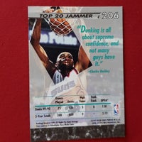Load image into Gallery viewer, 1993 Fleer Ultra Charles Barkley #206 NBA Jam Session Rank #6 Auburn Tigers/76ers/Suns HOF SHIPPING IS INCLUDED