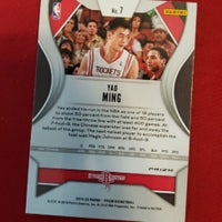 Load image into Gallery viewer, 2019 Prizm Yao Ming Red White & Blue Prizm #7 Houston Rockets SHIPPED AND INSURED