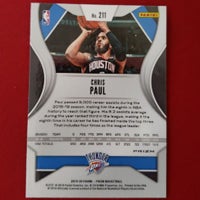 Load image into Gallery viewer, 2019 Prizm Chris Paul #211 Red White &Blue Prizm Houston Rockets Wake Forest SHIPPING INCLUDED