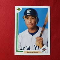 Load image into Gallery viewer, 1991 Upper Deck Bernie Williams RC #11 NY Yankees SHIPPING IS INCLUDED
