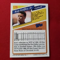 Load image into Gallery viewer, 1993 Topps Ken Griffey Jr. #179 Seattle Mariners HOF SHIPPING IS INCLUDED