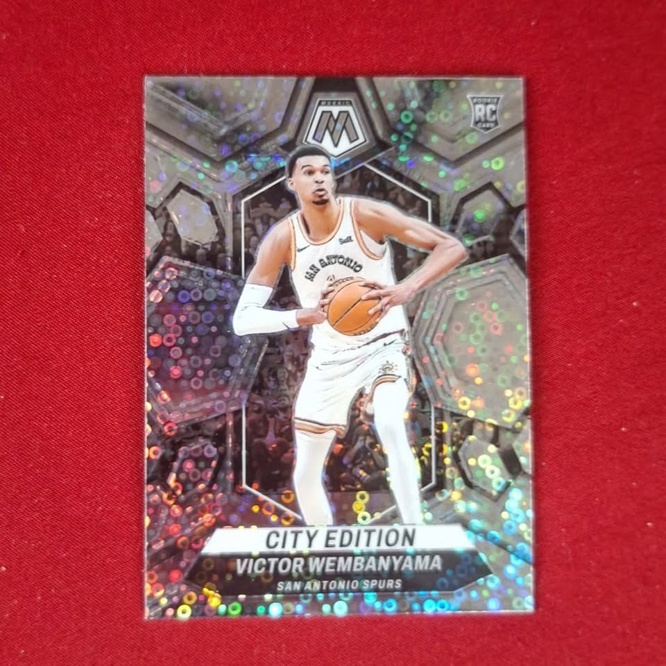 2023 Mosiac Victor Wembanyama City Edition Glitter Prizm #282