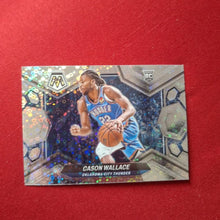 Load image into Gallery viewer, 2024 Mosiac Cason Wallace Sparkle prizm RC #218 Thunder TRACKING IS INCLUDED
