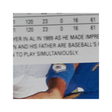 Load image into Gallery viewer, Rare spelling ERROR &quot;SIMULTANIOUSLY&quot; 1990 Upper Deck Ken Griffey Jr #156 Seattle Mariners SHIPPING IS INCLUDED

