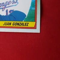 Load image into Gallery viewer, 1990 Topps #331 Juan Gonzalez RC #331 Texas Rangers HOF SHIPPING IS INCLUDED
