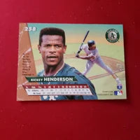 Load image into Gallery viewer, 1993 Fleer Ultra Rickey Henderson #258 Oakland Athletics HOF SHIPPING IS INCLUDED
