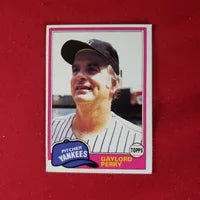 1980 Topps Traded Gaylord Perry #582 New York Yankees SHIPPING IS INCLUDED