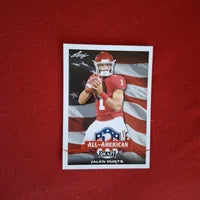 Load image into Gallery viewer, 2020 Leaf Draft All-American Jalen Hurts RC #7 Oklahoma Sooners/Philadelphia Eagles SHIPPING INCLUDED
