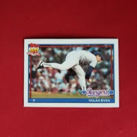 1991 Topps Nolan Ryan #1 Texas Rangers HOF SHIPPING IS INCLUDED