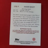 Load image into Gallery viewer, 2023 Bowman U Amari Bailey #09B-9 UCLA Bruins SHIPPING IS INCLUDED
