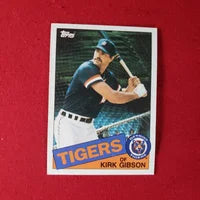 1985 Topps Kirk Gibson #565 Detroit Tigers SHIPPING IS INCLUDED