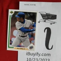Load image into Gallery viewer, 1991 Upper Deck Ken Griffey Jr. #555 HOF Seattle Mariners SHIPPING IS INCLUDED

