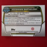 Load image into Gallery viewer, 2023 Bowman U 1st Bowman Keeshawn Barthelemy #17 Pink SHIPPING IS INCLUDED
